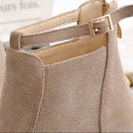 Scarpe da donna Stivali in pelle scamosciata Tacchi alti a punta, 35, 36, 37, 38, 39