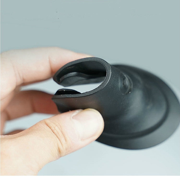 1 paio per parafango in gomma universale a forma di coda di pesce per Xiaomi Mijia M365 / M365 Pro scooter elettrico, 7.5 x 7cm