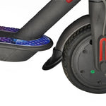 1 paio per parafango in gomma universale a forma di coda di pesce per Xiaomi Mijia M365 / M365 Pro scooter elettrico, 7.5 x 7cm