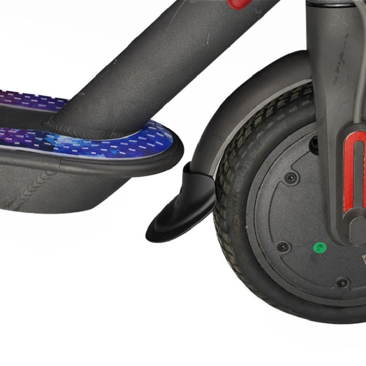 1 paio per parafango in gomma universale a forma di coda di pesce per Xiaomi Mijia M365 / M365 Pro scooter elettrico, 7.5 x 7cm