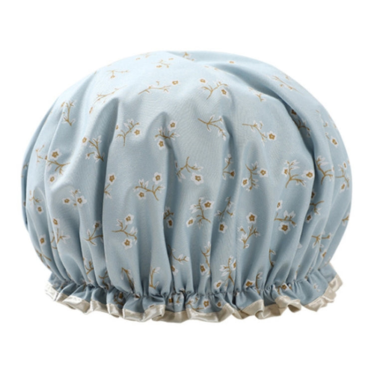 Cappello da bagno spesso impermeabile Copricapo per doccia a doppio strato Forniture per donna Cuffie da doccia, Dimensioni: 28 cm