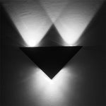 Luci da parete a LED triangolari per corridoi interni, 9W