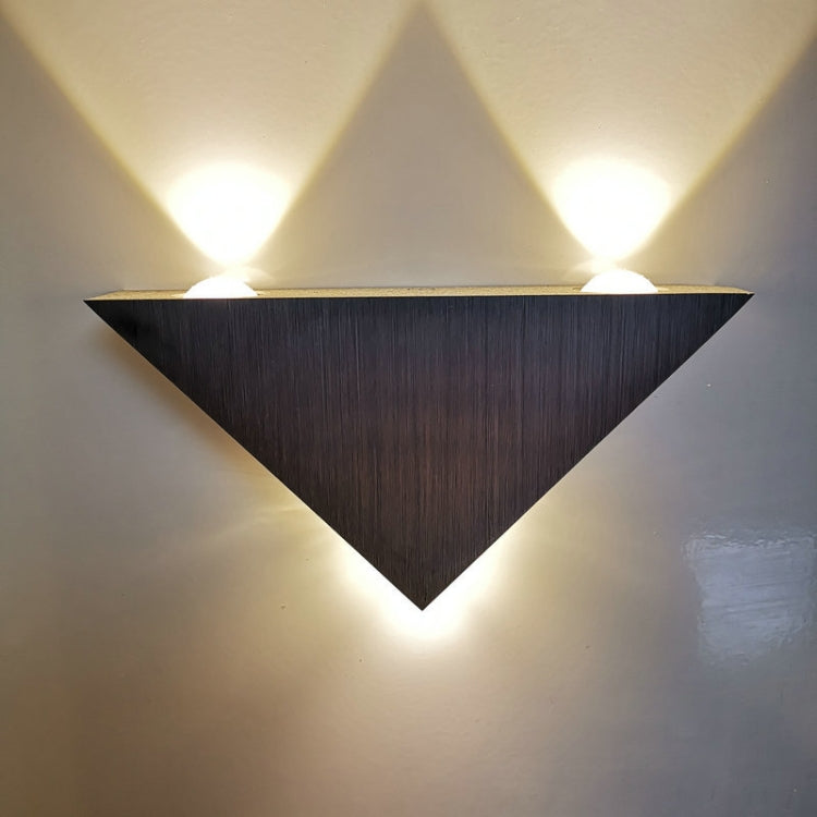 Luci da parete a LED triangolari per corridoi interni, 9W