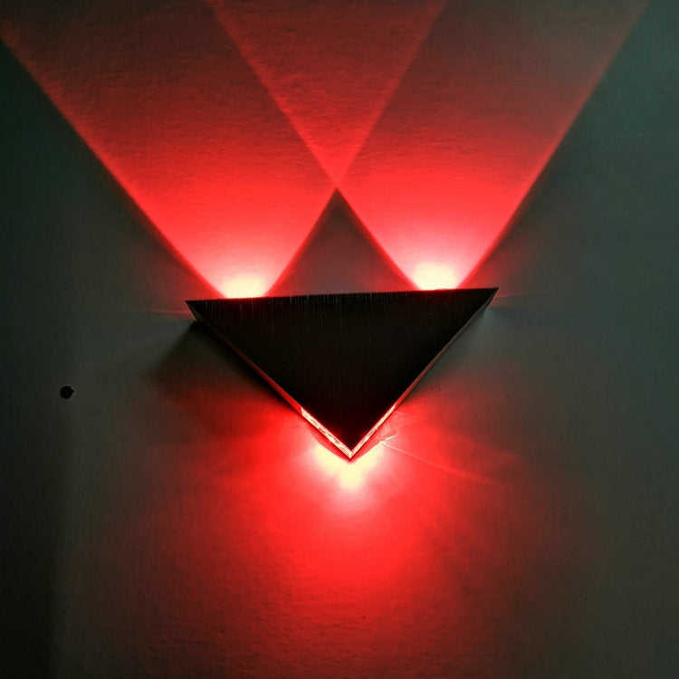 Luci da parete a LED triangolari per corridoi interni, 9W