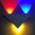 Luci da parete a LED triangolari per corridoi interni, 9W