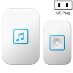 Campanello wireless CACAZI A86 con telecomando e musica