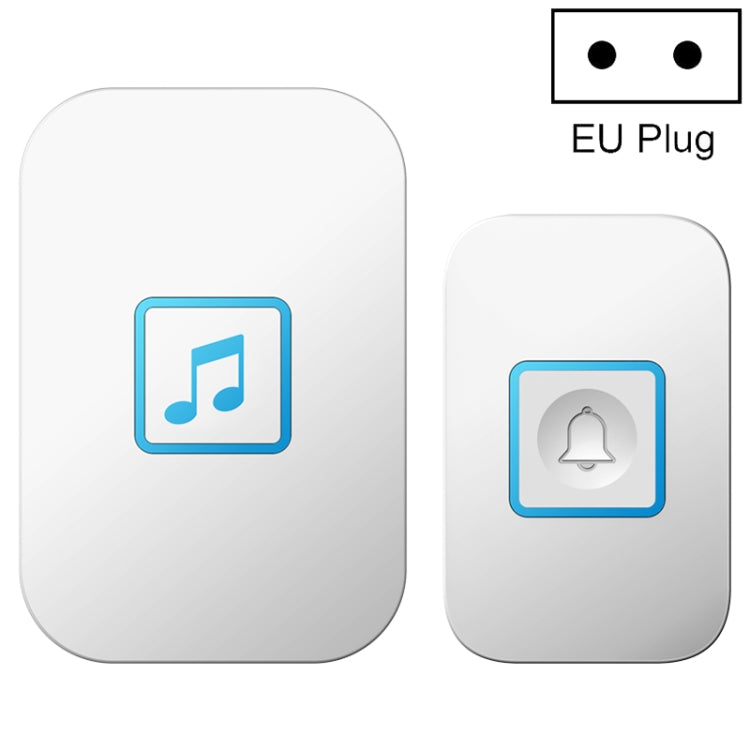 Campanello wireless CACAZI A86 con telecomando e musica