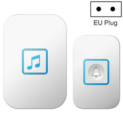 CACAZI A86 Campanello con telecomando per musica elettronica One For One Campanello wireless AC, US Plug, UK Plug, EU Plug