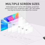 Mini proiettore 3D P11 4K HD DLP con Android 9.0