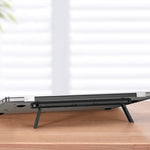 Oatsbasf 03362 Supporto di raffreddamento per laptop Supporto verticale sospeso portatile da tavolo
