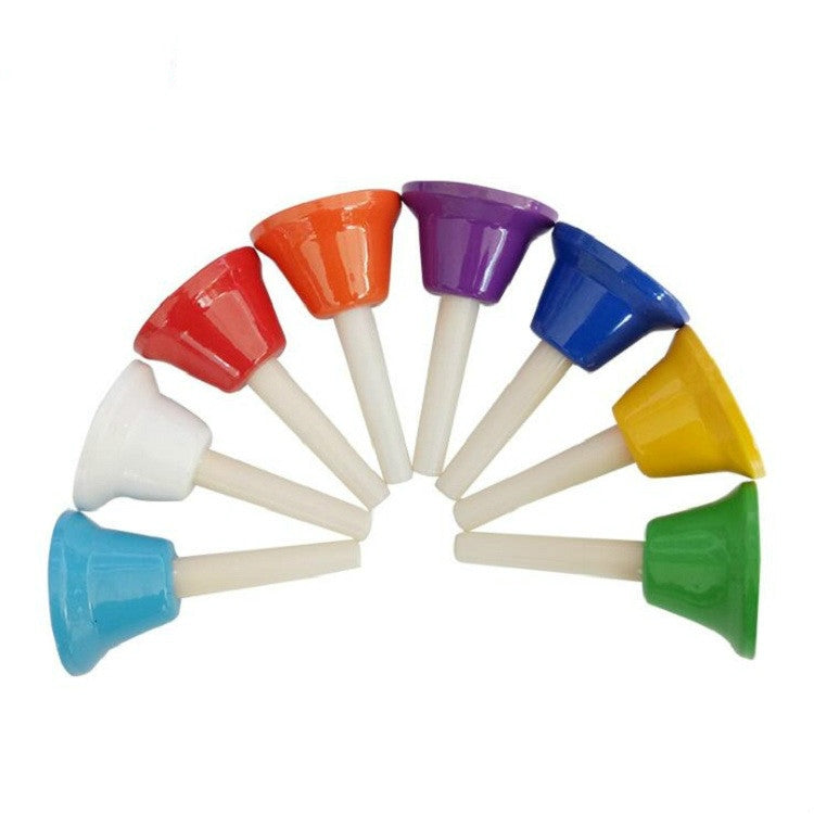 Giocattolo musicale a percussione con campana a otto toni strumento Orff per bambini, Eight-tone Bell Percussion Musical
