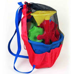 Borsa per riporre i giocattoli da spiaggia per bambini. Zaino per borsa per rete di stoccaggio per attrezzi da sabbia, Backpack