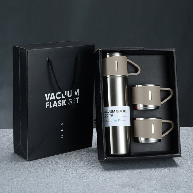 Tazza da tè portatile da lavoro portatile da 500 ml in acciaio inossidabile 304, specifiche:, Basic, Gift Box Set
