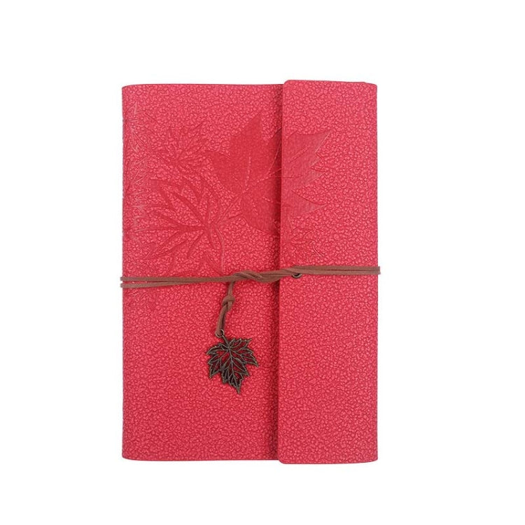 Quaderno a fogli mobili con cinturino retrò in acero PU, A7, A6