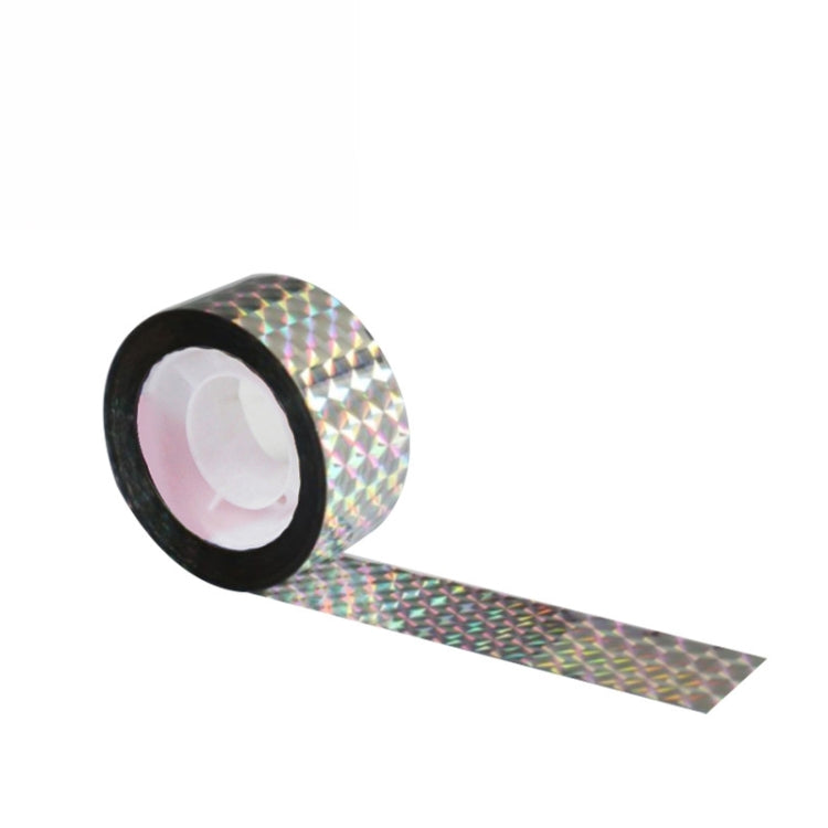 Nastro repellente per uccelli biadesivo Nastro anti-uccelli Nastro riflettente lampeggiante per uccelli, 2.4 x 100m, 4.8 x 50m, 4.8 x 80m, 4.8 x 110m