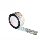 Nastro repellente per uccelli biadesivo Nastro anti-uccelli Nastro riflettente lampeggiante per uccelli, 2.4 x 100m, 4.8 x 50m, 4.8 x 80m, 4.8 x 110m
