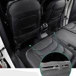 2 pezzi di copertura di scarico dell'aria per auto. Copertura di protezione per presa d'aria del sedile per Skoda, Upgraded pair, Flocked pair