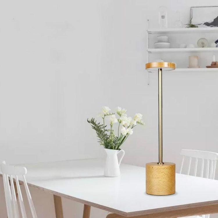 Lampada da scrivania per hotel in legno massello ricaricabile USB creativa Lampada da lettura per apprendimento per bambini in dormitorio per studenti con protezione per gli occhi