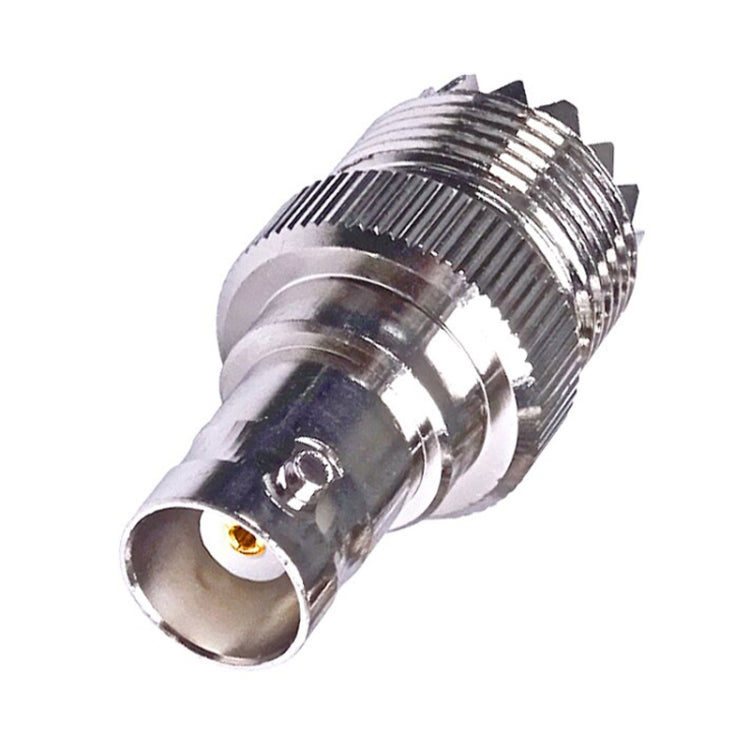 Jack femmina BNC al connettore adattatore coassiale RF di tipo dritto femmina UHF PL-259, BNC Female To UHF Female