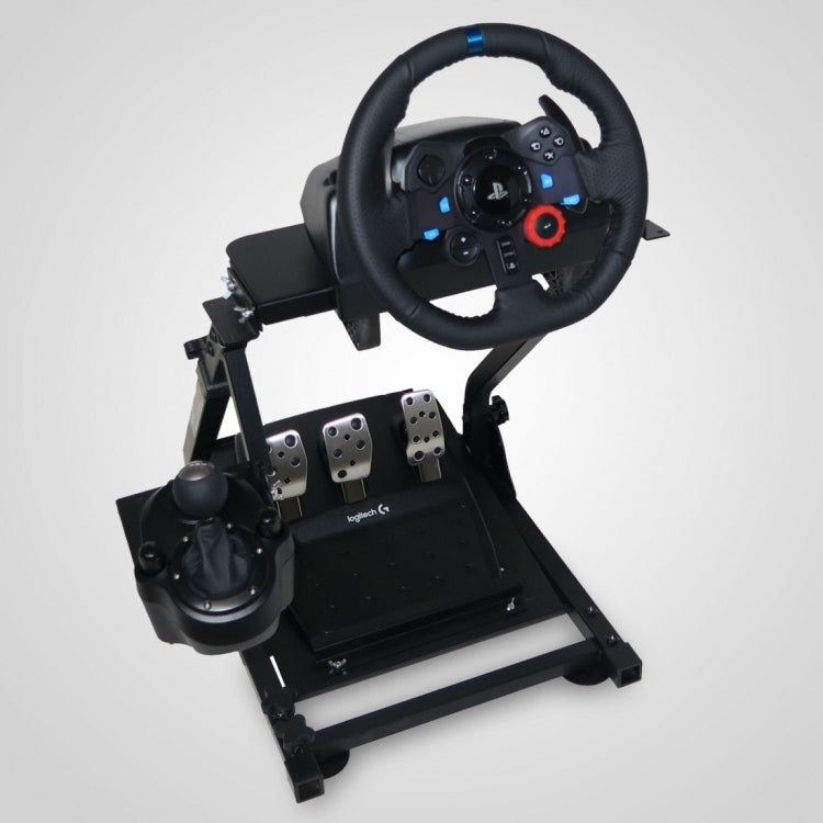 Supporto per volante simulatore corse in acciaio regolabile
