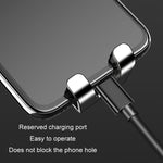650 Supporto per navigazione con presa d'aria con staffa a gravità per telefono cellulare montato su veicolo, Silver, Black, Paste Silver, Paste Black