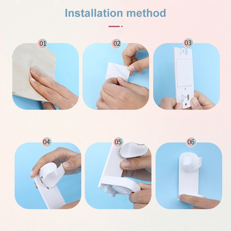 Portaspazzolino elettrico da 5 pezzi Portaspazzolino universale per bagno, Electric Toothbrush Holder 1