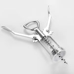 Gadget da cucina per apribottiglie per vino rosso multifunzionali in lega di zinco da 2 pezzi, Zinc Alloy Bottle Opener