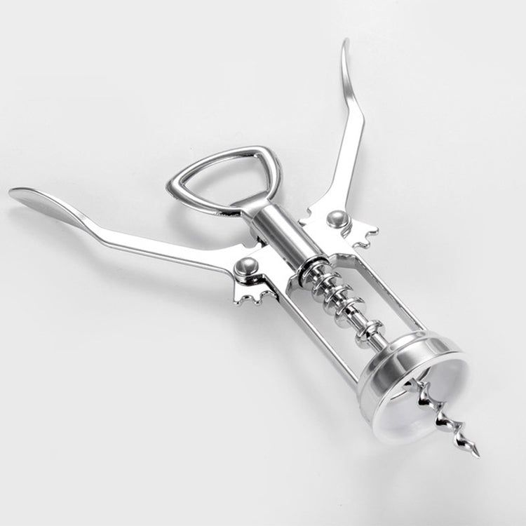Gadget da cucina per apribottiglie per vino rosso multifunzionali in lega di zinco da 2 pezzi, Zinc Alloy Bottle Opener