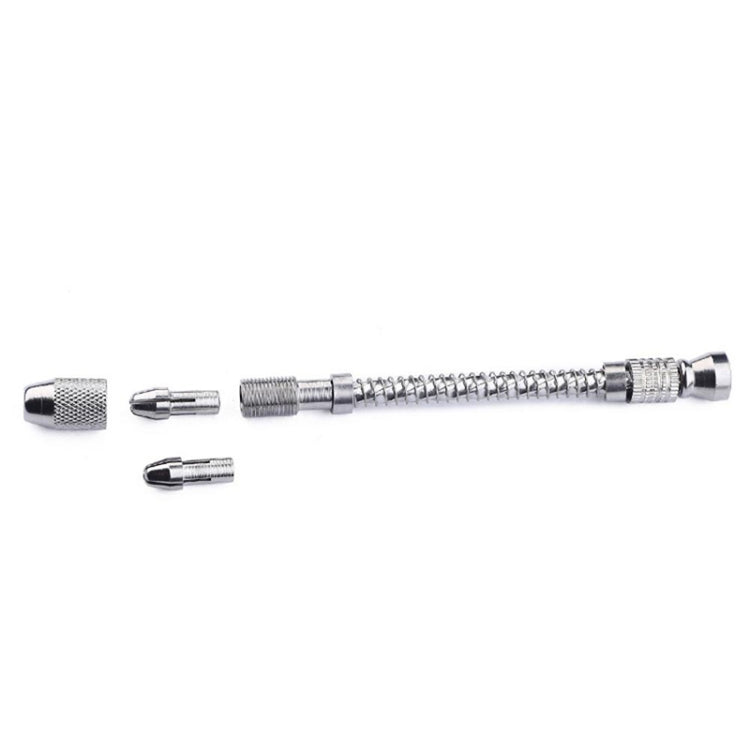 Set di trapani a mano per trapano elicoidale semiautomatico HIAIM Punch, Hand Drill (+1 Copper Chuck), Hand Drills +0.6-2.0 Bits 10 PCS, Hand Drills +0.3-1.6 Bits 20 PCS