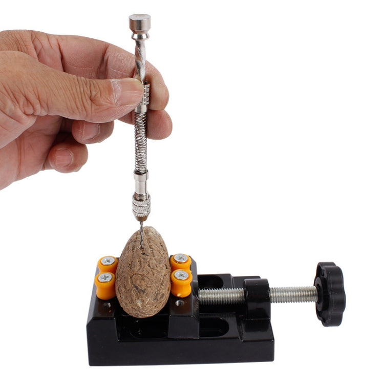 Set di trapani a mano per trapano elicoidale semiautomatico HIAIM Punch, Hand Drill (+1 Copper Chuck), Hand Drills +0.6-2.0 Bits 10 PCS, Hand Drills +0.3-1.6 Bits 20 PCS