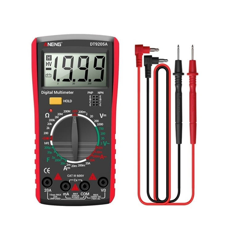 Multimetro digitale ANENG DT9205A ad alta precisione
