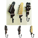 Gancio per decorazione domestica a forma di chitarra da 3 pezzi, Guitar Shape Hook