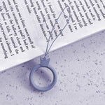 Corda in silicone per disco U e smartphone con cordino