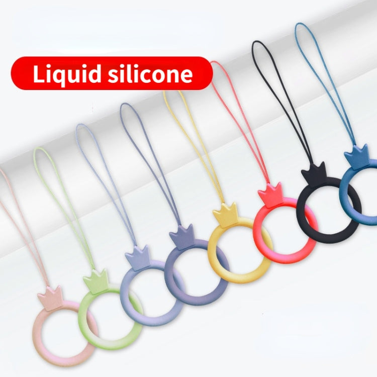 Corda in silicone per disco U e smartphone con cordino