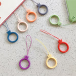 Corda in silicone per disco U e smartphone con cordino