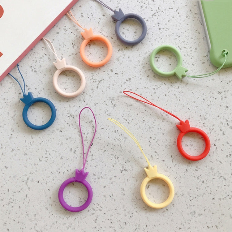Corda in silicone per disco U e smartphone con cordino