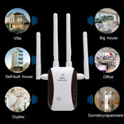Ripetitore di potenziamento della rete wireless con amplificatore di segnale WIFI CF-WR758AC, EU Plug, US Plug, AU Plug, UK Plug