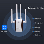Ripetitore di potenziamento della rete wireless con amplificatore di segnale WIFI CF-WR758AC, EU Plug, US Plug, AU Plug, UK Plug