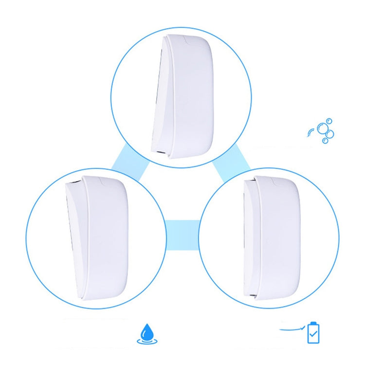 Dispenser automatico di sapone in schiuma a induzione a parete per uso domestico Lebath per bambini, Wall-mounted USB Dispenser