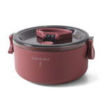 Bento Box rotondo portatile isolante per il pranzo, per studenti, impiegati, con forno a microonde riscaldato, Single Layer, Double Layer