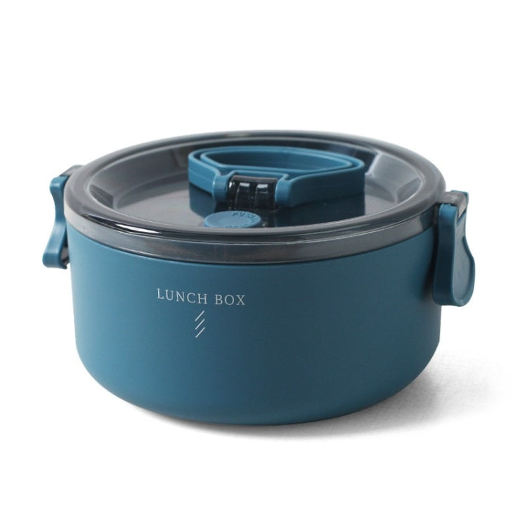 Bento Box rotondo portatile isolante per il pranzo, per studenti, impiegati, con forno a microonde riscaldato, Single Layer, Double Layer