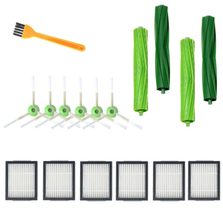 Accessori per spazzatrici Set filtri spazzola laterale spazzola principale per irobot Roomba i7 E5 E6, Brush Filter Set