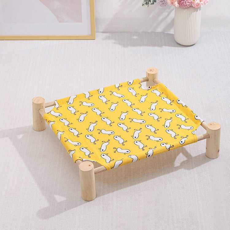 Nido per animali domestici universale rimovibile e lavabile Four Seasons da 45x50 cm, Small Yellow Duck, Small Color Triangle, Small Wooden Gray Bottom, Small White Cat Head, Small Yellow Background Rhombus, Small Wooden Alpaca, Small Blue Bunny       ...