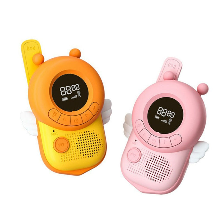 K22 Trasmissione vocale per bambini Walkie-Talkie Comunicazione wireless portatile Giocattoli educativi interattivi genitore-figlio all'aperto, Stile:, Without Battery