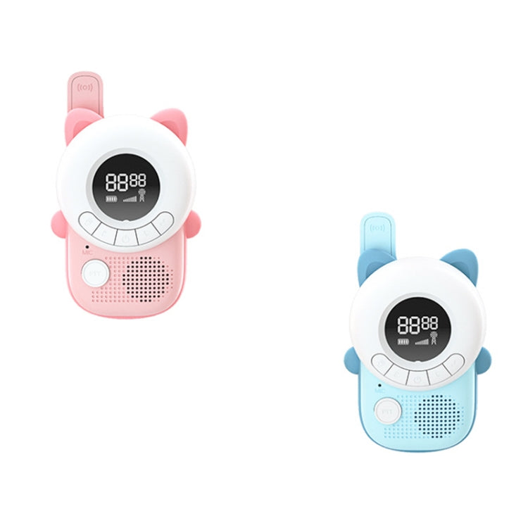 K22 Trasmissione vocale per bambini Walkie-Talkie Comunicazione wireless portatile Giocattoli educativi interattivi genitore-figlio all'aperto, Stile:, Without Battery