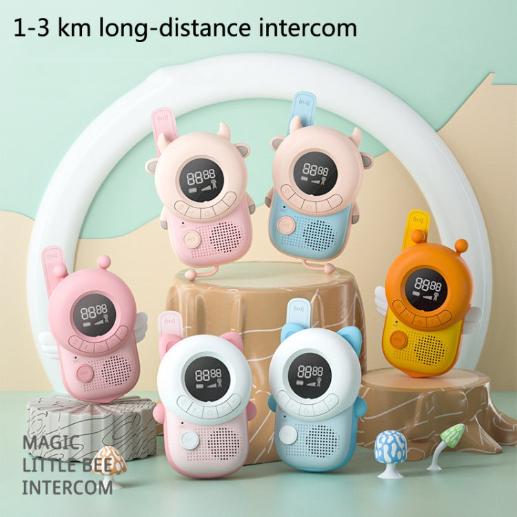 K22 Trasmissione vocale per bambini Walkie-Talkie Comunicazione wireless portatile Giocattoli educativi interattivi genitore-figlio all'aperto, Stile:, Without Battery