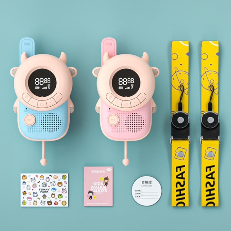 K22 Trasmissione vocale per bambini Walkie-Talkie Comunicazione wireless portatile Giocattoli educativi interattivi genitore-figlio all'aperto, Stile:, Without Battery