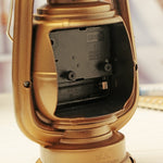 Lampada da tavolo retrò a olio Piccola sveglia Orologio da tavolo da tavolo Decorazione del soggiorno Forniture Gioielli artigianali per ufficio