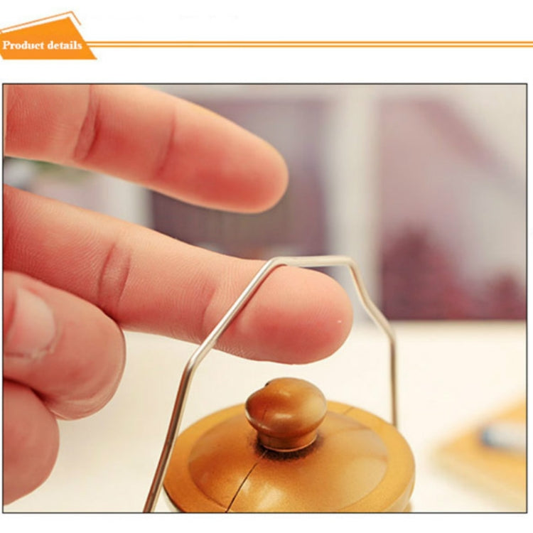 Lampada da tavolo retrò a olio Piccola sveglia Orologio da tavolo da tavolo Decorazione del soggiorno Forniture Gioielli artigianali per ufficio