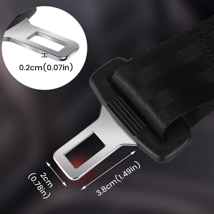 2 pezzi di prolunga per cintura di sicurezza per auto per bambini e donne incinte, 23cm, 26cm, 29cm, 36cm